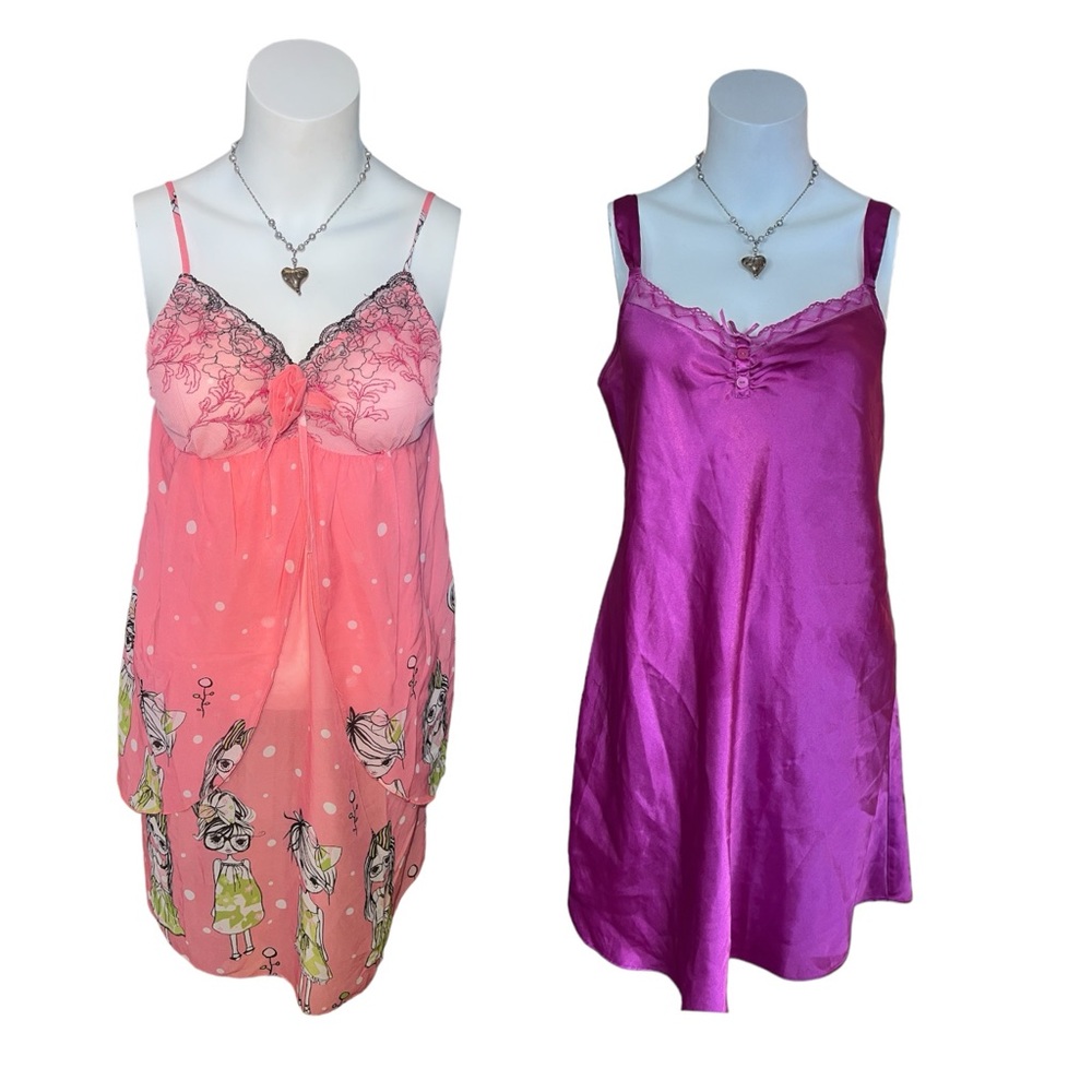 Women’s slip dress / negligee chemise lot bundle